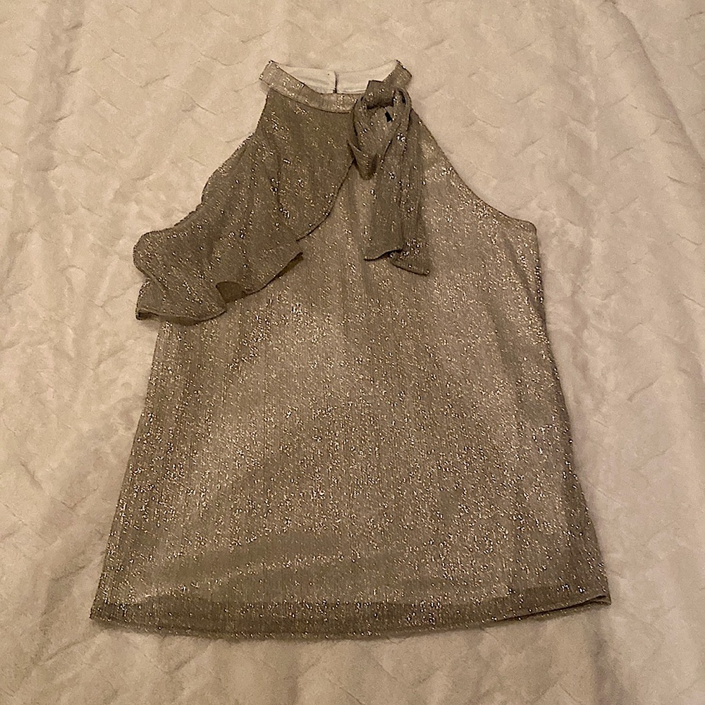 White House Black Market Halter Blouse NEW with tags